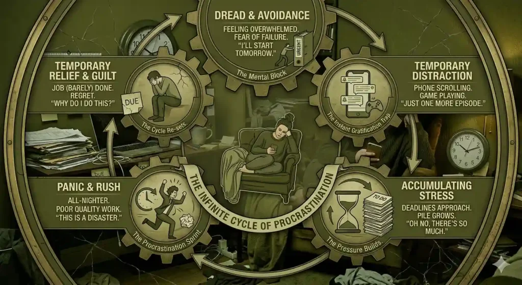 effects of procrastination on productivity